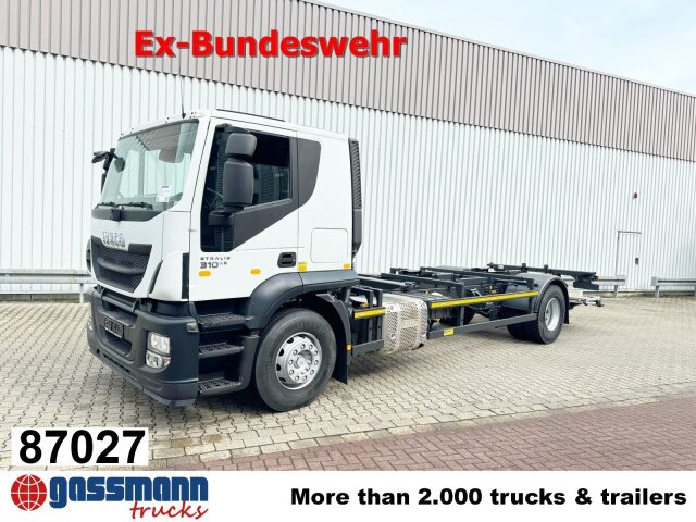 Iveco Stralis AT 190 S31FP-CM 4x2, LBW BÄR, - Camião transportador de contêineres/ Caixa móvel: foto 1 Iveco Stralis AT 190 S31FP-CM 4x2, LBW BÄR, - Camião transportador de contêineres/ Caixa móvel: foto 1