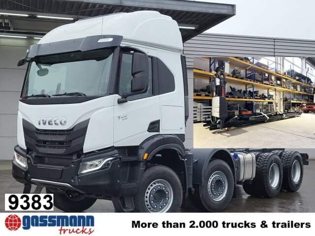 Iveco T-Way AT410T51 8x4, Retarder, 4x VORHANDEN! - Camião polibenne: foto 1 Iveco T-Way AT410T51 8x4, Retarder, 4x VORHANDEN! - Camião polibenne: foto 1