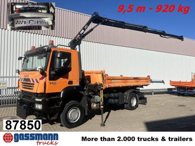 Iveco Trakker AD190T36WP 4x4, Widi-Platte, - Camião basculante, Camião grua: foto 1 Iveco Trakker AD190T36WP 4x4, Widi-Platte, - Camião basculante, Camião grua: foto 1