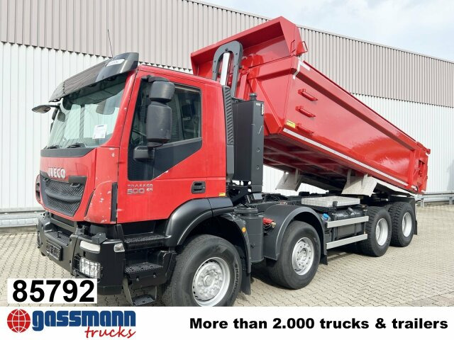 Iveco Trakker AD410T50 8x4, Stahlmulde ca. 16m³, - Camião basculante: foto 1 Iveco Trakker AD410T50 8x4, Stahlmulde ca. 16m³, - Camião basculante: foto 1
