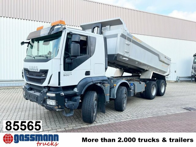 Iveco Trakker AT410T50 8x4, Stahlmulde ca. 16m³, - Camião basculante: foto 1 Iveco Trakker AT410T50 8x4, Stahlmulde ca. 16m³, - Camião basculante: foto 1