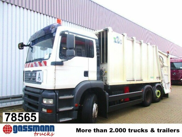 MAN TGA 26.310 BL 6x2, Haller M21-x2c, 21m³ - Caminhão de lixo: foto 1 MAN TGA 26.310 BL 6x2, Haller M21-x2c, 21m³ - Caminhão de lixo: foto 1