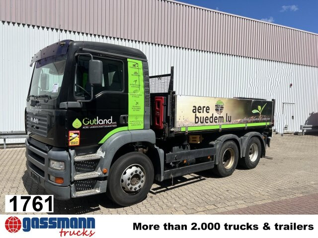 MAN TGA 26.363/410 6x4 BB, 2-S-Alukipper - Camião basculante, Camião grua: foto 1 MAN TGA 26.363/410 6x4 BB, 2-S-Alukipper - Camião basculante, Camião grua: foto 1