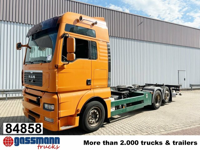 MAN TGA 26.440 6X2-2 LL, Intarder, Liftachse, LBW - Camião transportador de contêineres/ Caixa móvel: foto 1 MAN TGA 26.440 6X2-2 LL, Intarder, Liftachse, LBW - Camião transportador de contêineres/ Caixa móvel: foto 1