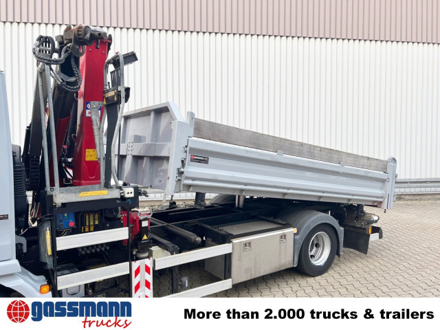 MAN TGL 12.180 4X2 BL mit Kran HMF 900-K1 - Camião basculante, Camião grua: foto 2 MAN TGL 12.180 4X2 BL mit Kran HMF 900-K1 - Camião basculante, Camião grua: foto 2