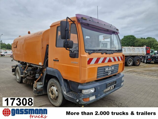MAN TGL 12.180 , Bucher Kehrmaschine CF 50 - Varredora urbana: foto 1 MAN TGL 12.180 , Bucher Kehrmaschine CF 50 - Varredora urbana: foto 1