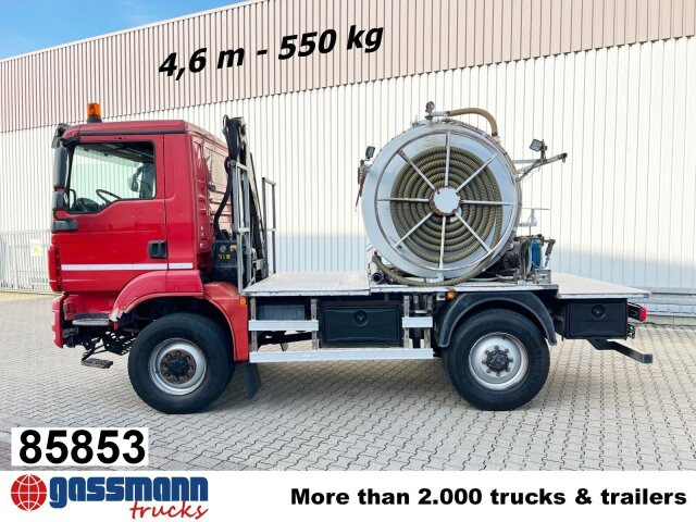 MAN TGM 13.250/340 4X4 BL, Kran Hiab 026 T-3, - Camião grua: foto 1 MAN TGM 13.250/340 4X4 BL, Kran Hiab 026 T-3, - Camião grua: foto 1