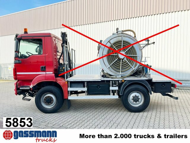MAN TGM 13.250/340 4X4BL, Einzelbereifung, 2x - Camião chassi, Camião grua: foto 1 MAN TGM 13.250/340 4X4BL, Einzelbereifung, 2x - Camião chassi, Camião grua: foto 1