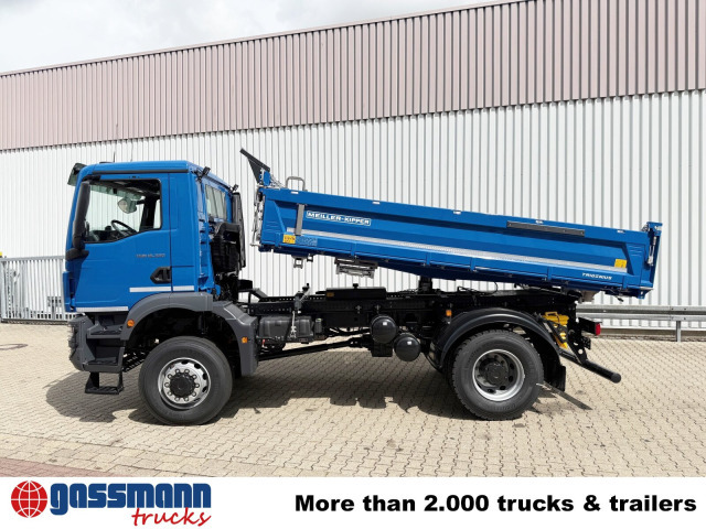 Camião basculante novo MAN TGM 18.320 4x4 BB CH, Navi, Meiller Trigenius: foto 15
