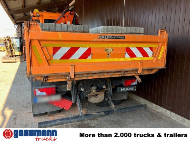 MAN TGS 18.320 4x4 BL, Winterdienstausstattung, Kran - Camião basculante, Camião grua: foto 2 MAN TGS 18.320 4x4 BL, Winterdienstausstattung, Kran - Camião basculante, Camião grua: foto 2