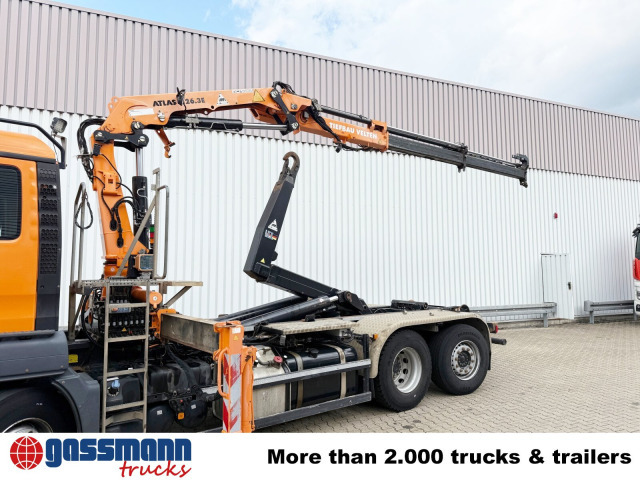 MAN TGS 28.440 6x2-4 BL, Lenk-/Liftachse, Kran Atlas - Camião polibenne, Camião grua: foto 2 MAN TGS 28.440 6x2-4 BL, Lenk-/Liftachse, Kran Atlas - Camião polibenne, Camião grua: foto 2