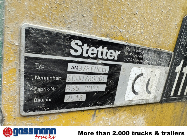 MAN TGS 32.400 8x4 BB, Stetter ca. 9m³ - Camião betoneira: foto 5 MAN TGS 32.400 8x4 BB, Stetter ca. 9m³ - Camião betoneira: foto 5