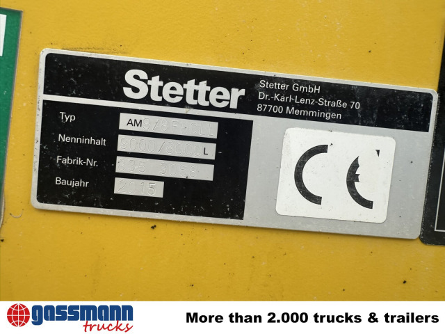 MAN TGS 32.400 8x4 BB, Stetter ca. 9m³ - Camião betoneira: foto 5 MAN TGS 32.400 8x4 BB, Stetter ca. 9m³ - Camião betoneira: foto 5