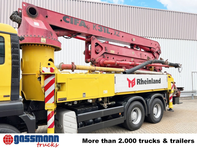 MAN TGS 33.440 6X4 BB, Betonpumpe CIFA K31L XZ, 31m - Autobomba de betão: foto 3 MAN TGS 33.440 6X4 BB, Betonpumpe CIFA K31L XZ, 31m - Autobomba de betão: foto 3