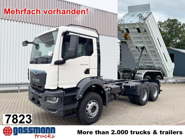 MAN TGS 33.440 6x4 BB, Alu-Bordwände, mehrfach - Camião basculante: foto 1 MAN TGS 33.440 6x4 BB, Alu-Bordwände, mehrfach - Camião basculante: foto 1