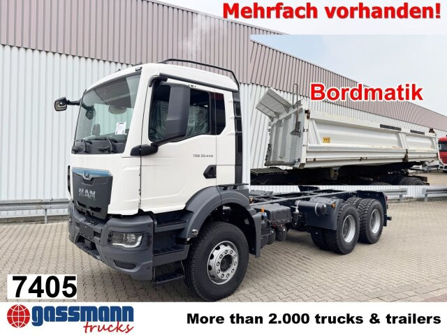 MAN TGS 33.440 6x4 BB, Bordmatik, mehrfach - Camião basculante: foto 1 MAN TGS 33.440 6x4 BB, Bordmatik, mehrfach - Camião basculante: foto 1