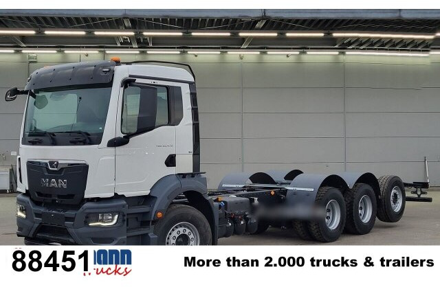 MAN TGS 35.470 8x4-4 BL, Lenk-/Liftachse, Navi, - Camião chassi: foto 1 MAN TGS 35.470 8x4-4 BL, Lenk-/Liftachse, Navi, - Camião chassi: foto 1