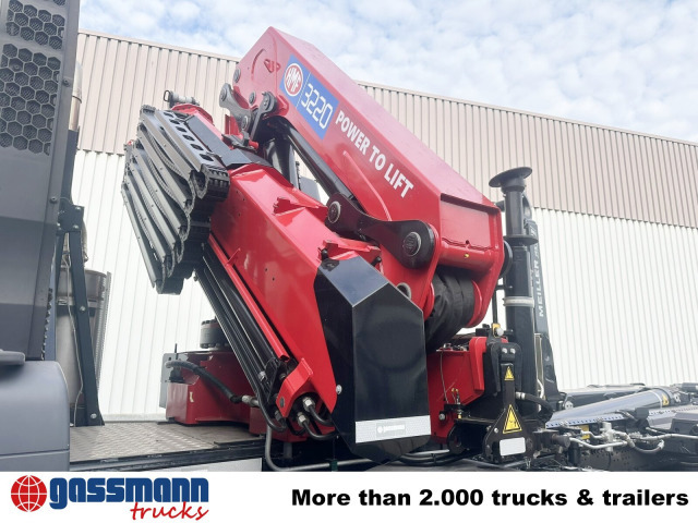 MAN TGS 35.480 8X4 BL, Intarder, Kran HMF 3220-K6, - Camião polibenne, Camião grua: foto 3 MAN TGS 35.480 8X4 BL, Intarder, Kran HMF 3220-K6, - Camião polibenne, Camião grua: foto 3