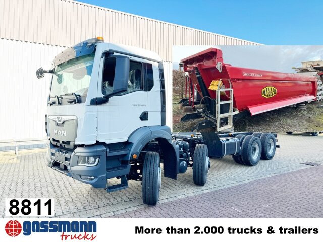 MAN TGS 35.480 8x6H BL CH, HydroDrive, Navi, Meiller - Dumper: foto 1 MAN TGS 35.480 8x6H BL CH, HydroDrive, Navi, Meiller - Dumper: foto 1