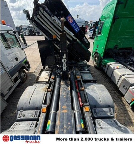 MAN TGS 35.500 8x4-4 BL, Lenk-/Liftachse, Kran HMF - Camião polibenne, Camião grua: foto 2 MAN TGS 35.500 8x4-4 BL, Lenk-/Liftachse, Kran HMF - Camião polibenne, Camião grua: foto 2