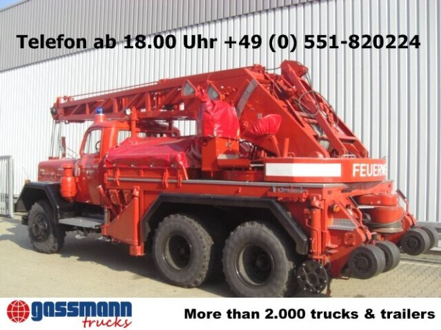 Carro de bombeiro, Camião grua Magirus Deutz Magirus Uranus 250D 22 KW16: foto 8