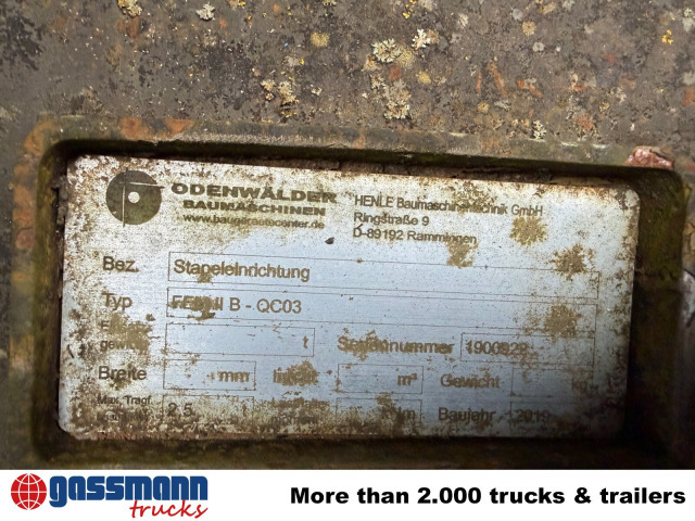 Palettengabel MS03 - Máquina de construção: foto 4 Palettengabel MS03 - Máquina de construção: foto 4