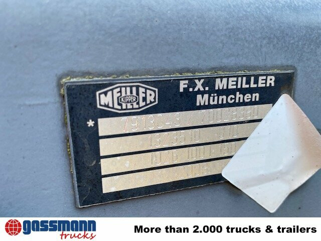 Meiller Hilfsrahmen 2-3-Achs-Dreiseitenkipper, VOLVO! - Camião basculante: foto 5 Meiller Hilfsrahmen 2-3-Achs-Dreiseitenkipper, VOLVO! - Camião basculante: foto 5