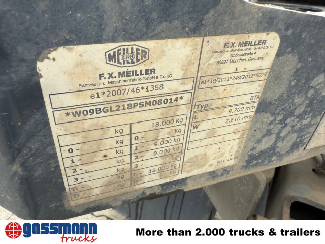 Meiller MG18-ZO 5.4 Abrollanhänger - Reboque ampliroll/ Multibenne: foto 4 Meiller MG18-ZO 5.4 Abrollanhänger - Reboque ampliroll/ Multibenne: foto 4