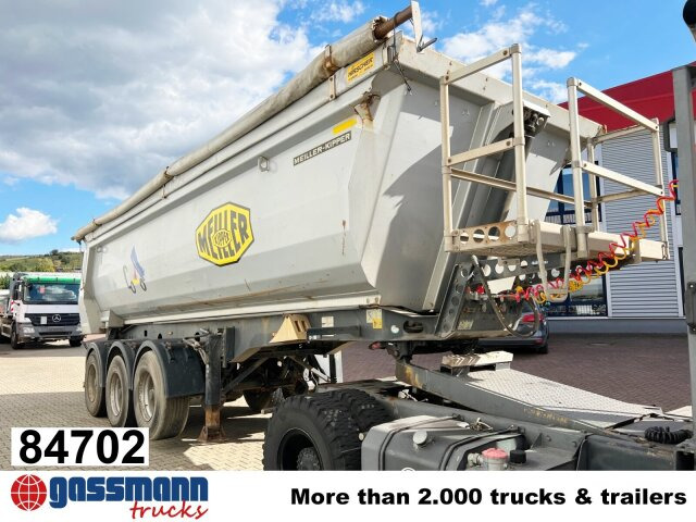 Meiller MHPS 12/27 NOSS2, Stahlmulde ca. 26m³, - Semi-reboque basculante: foto 1 Meiller MHPS 12/27 NOSS2, Stahlmulde ca. 26m³, - Semi-reboque basculante: foto 1