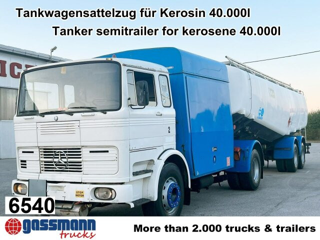 Mercedes-Benz 1923 4x2 Tankwagenzug für Kerosin 40.000l - Caminhão tanque: foto 1 Mercedes-Benz 1923 4x2 Tankwagenzug für Kerosin 40.000l - Caminhão tanque: foto 1