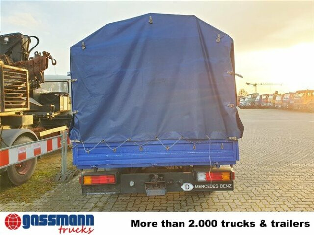 Camião de caixa aberta/ Plataforma Mercedes-Benz 508 D 4x2 Doka, EX-THW: foto 11 Camião de caixa aberta/ Plataforma Mercedes-Benz 508 D 4x2 Doka, EX-THW: foto 11
