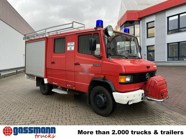 Carro de bombeiro Mercedes-Benz 709 D 4x2 Doka, LF 8: foto 9