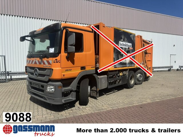 Mercedes-Benz Actros 2532/41 L 6x2, EEV, Lenkachse - Camião chassi: foto 1 Mercedes-Benz Actros 2532/41 L 6x2, EEV, Lenkachse - Camião chassi: foto 1