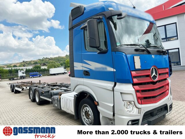 Camião transportador de contêineres/ Caixa móvel Mercedes-Benz Actros 2542/48 L/nR 6x2, Retarder, Standklima,: foto 10