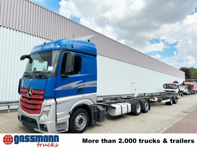 Camião transportador de contêineres/ Caixa móvel Mercedes-Benz Actros 2542/48 L/nR 6x2, Retarder, Standklima,: foto 8