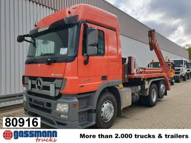 Mercedes-Benz Actros 2544 L 6x2, ADR, Retarder, Lenkachse - Camião multibenne: foto 1 Mercedes-Benz Actros 2544 L 6x2, ADR, Retarder, Lenkachse - Camião multibenne: foto 1