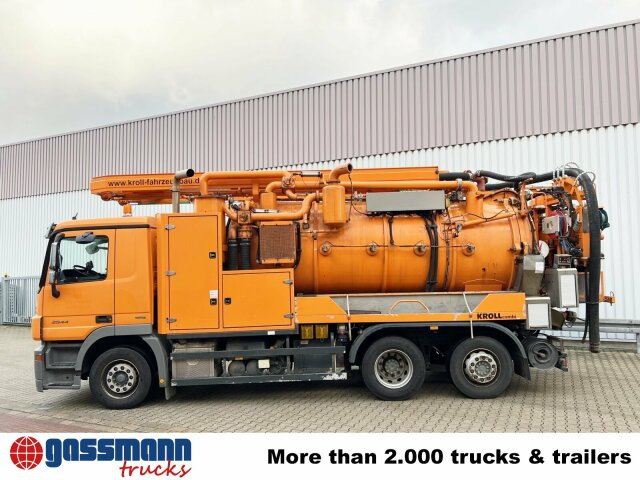 Mercedes-Benz Actros 2544 L 6x2, Lenkachse, Kroll - Varredora urbana: foto 3 Mercedes-Benz Actros 2544 L 6x2, Lenkachse, Kroll - Varredora urbana: foto 3