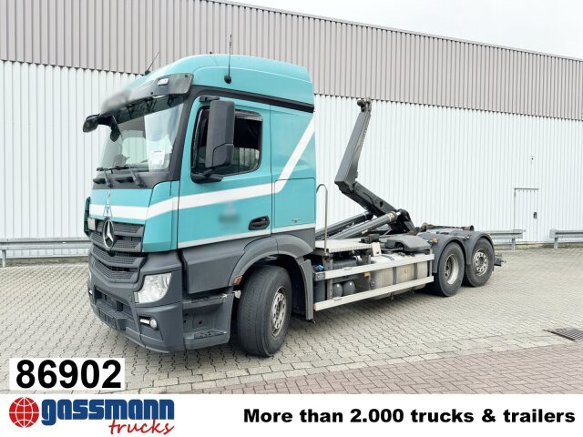 Mercedes-Benz Actros 2545 L 6x2/46, Retarder, Lenk-/Liftachse, - Camião polibenne: foto 1 Mercedes-Benz Actros 2545 L 6x2/46, Retarder, Lenk-/Liftachse, - Camião polibenne: foto 1