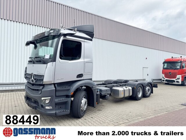 Mercedes-Benz Actros 2546 L 6x2, Retarder, Lenk-/Lift, LED, - Camião chassi: foto 1 Mercedes-Benz Actros 2546 L 6x2, Retarder, Lenk-/Lift, LED, - Camião chassi: foto 1