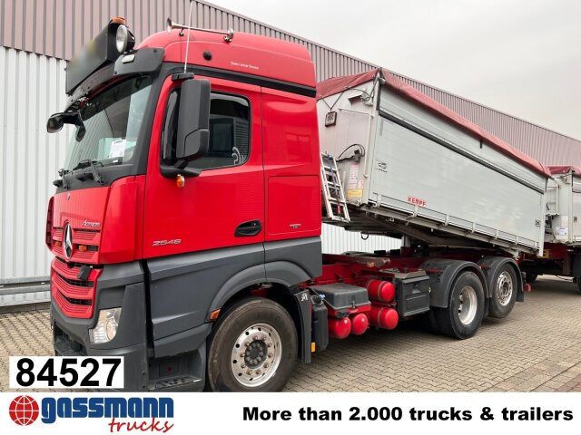 Mercedes-Benz Actros 2548 L 6x2, Retarder, Liftachse, - Camião basculante: foto 1 Mercedes-Benz Actros 2548 L 6x2, Retarder, Liftachse, - Camião basculante: foto 1
