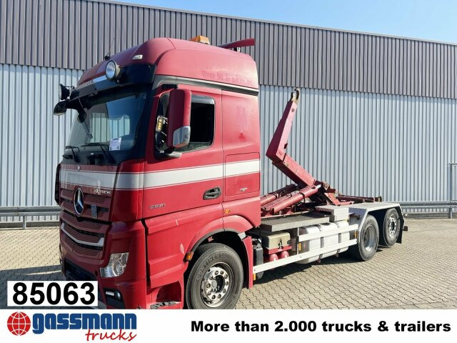 Mercedes-Benz Actros 2551 L 6x2/46, Retarder, Liftachse, - Camião polibenne: foto 1 Mercedes-Benz Actros 2551 L 6x2/46, Retarder, Liftachse, - Camião polibenne: foto 1