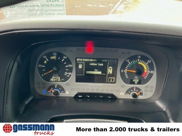 Mercedes-Benz Actros 2632/41 6x4, FAUN Rotopress 520, - Caminhão de lixo: foto 4 Mercedes-Benz Actros 2632/41 6x4, FAUN Rotopress 520, - Caminhão de lixo: foto 4