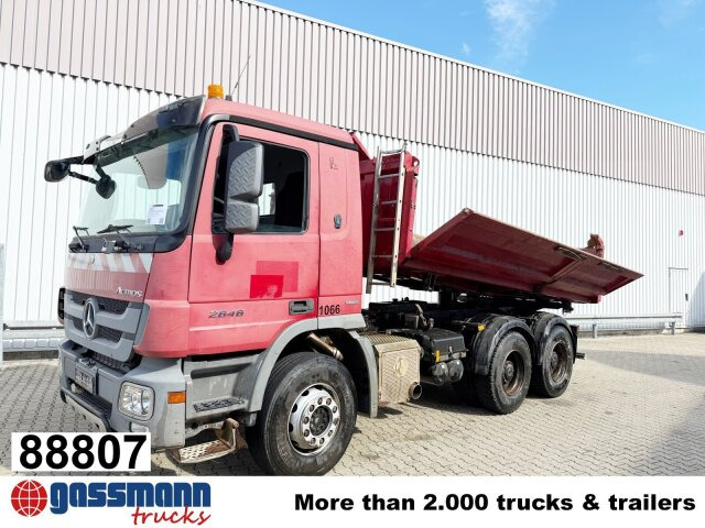 Mercedes-Benz Actros 2646 K 6x4, Retarder, Bordmatik - Camião basculante: foto 1 Mercedes-Benz Actros 2646 K 6x4, Retarder, Bordmatik - Camião basculante: foto 1