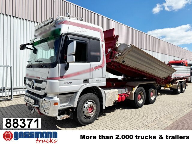 Mercedes-Benz Actros 2648 LK 6x4, Retarder, Bordmatik, - Camião basculante: foto 1 Mercedes-Benz Actros 2648 LK 6x4, Retarder, Bordmatik, - Camião basculante: foto 1