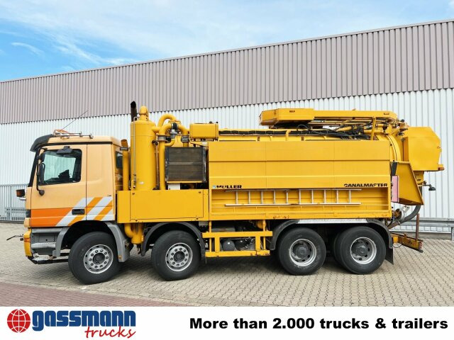 Mercedes-Benz Actros 3243 K 8x4/4, Müller Saug- und - Varredora urbana: foto 3 Mercedes-Benz Actros 3243 K 8x4/4, Müller Saug- und - Varredora urbana: foto 3