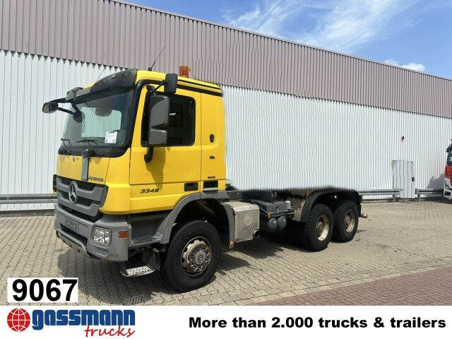 Mercedes-Benz Actros 3348 AK 6x6 - Camião chassi: foto 1 Mercedes-Benz Actros 3348 AK 6x6 - Camião chassi: foto 1