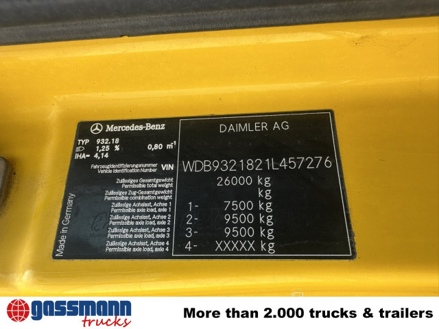 Mercedes-Benz Actros 3348 AK 6x6, Bordmatik links - Camião basculante: foto 4 Mercedes-Benz Actros 3348 AK 6x6, Bordmatik links - Camião basculante: foto 4