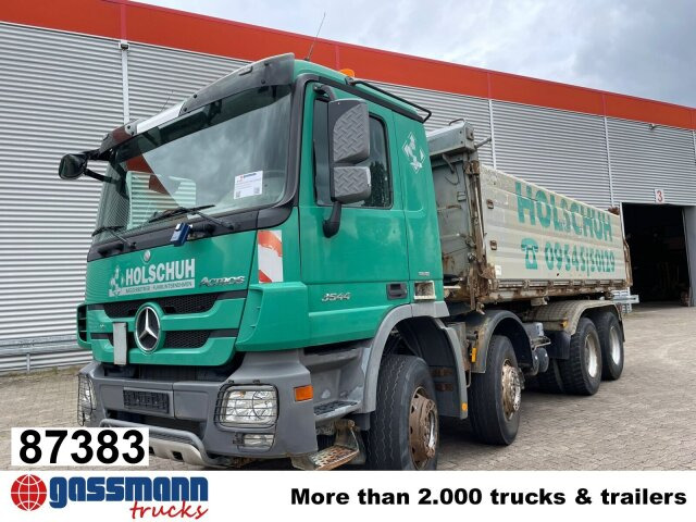 Mercedes-Benz Actros MP III 3544/8x4/4, 3 Pedale - Camião basculante: foto 1 Mercedes-Benz Actros MP III 3544/8x4/4, 3 Pedale - Camião basculante: foto 1