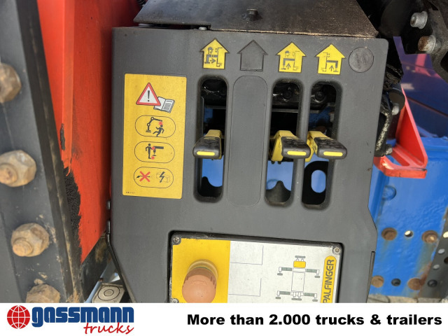 Mercedes-Benz Antos 1836 L 4x2, Glastransporter, Heckkran - Camião de caixa aberta/ Plataforma, Camião grua: foto 3 Mercedes-Benz Antos 1836 L 4x2, Glastransporter, Heckkran - Camião de caixa aberta/ Plataforma, Camião grua: foto 3