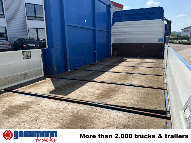 Mercedes-Benz Antos 1836 L 4x2, Glastransporter, Heckkran - Camião de caixa aberta/ Plataforma, Camião grua: foto 5 Mercedes-Benz Antos 1836 L 4x2, Glastransporter, Heckkran - Camião de caixa aberta/ Plataforma, Camião grua: foto 5